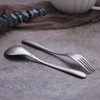 Zerophilo Titanium Cutlery Set, Lightweight Flatware, Modern Design, Dishwasher Safe,