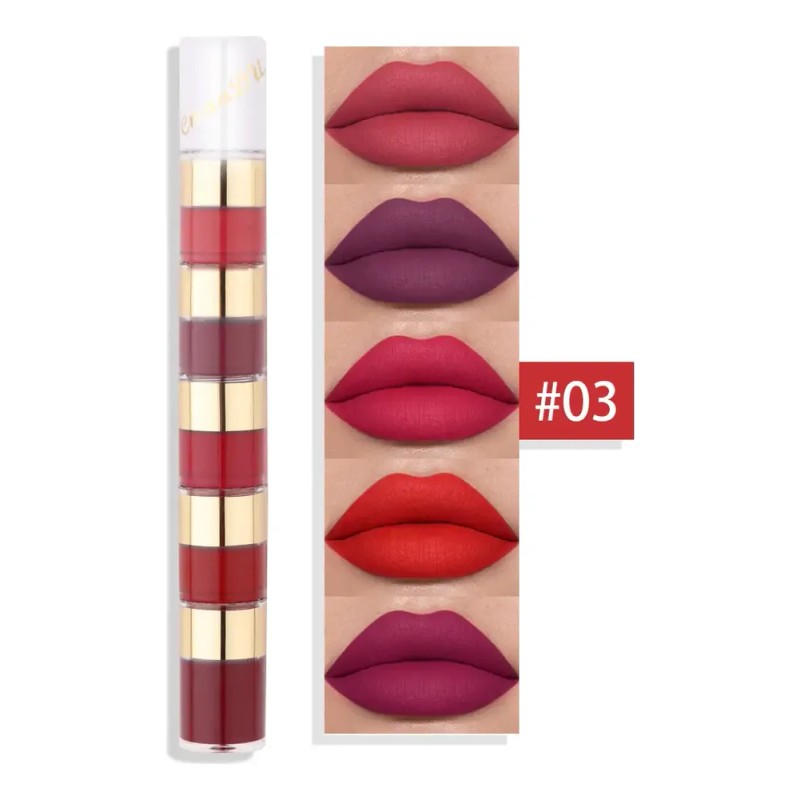 Set Cmaadu De 4 Brillos Labiales A Prueba De Agua