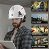 UM ULTRAMAXX Safety Helmet Hard Hat, ANSI Z89.1 Approved Lightweight