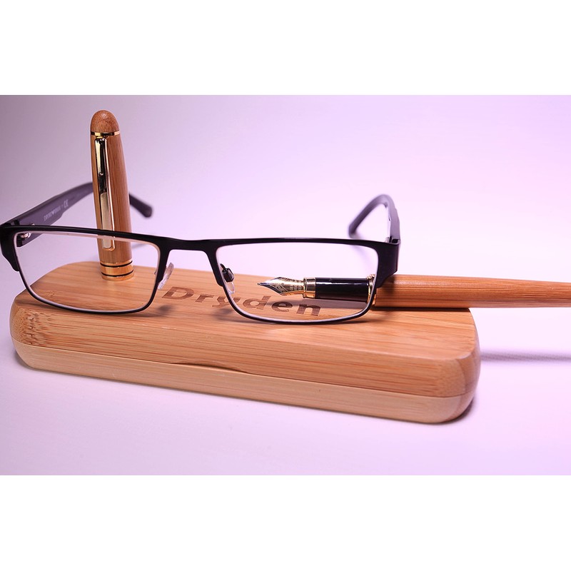 Dryden Designs Luxury Bamboo Fountain Pen with Ink Refill Converter