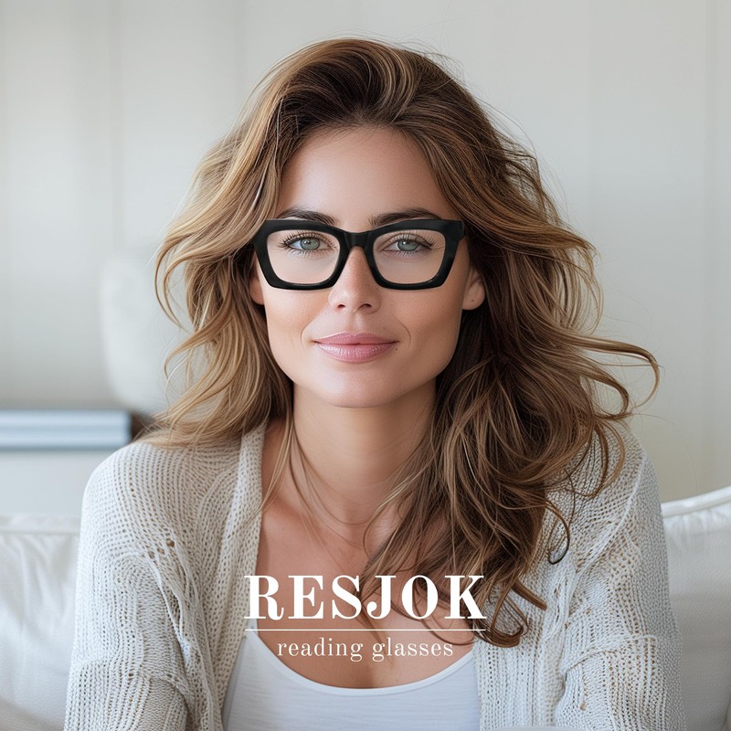 resjok Oprah Reading Glasses for Women-3Pack Blue Light Blocking Fashion