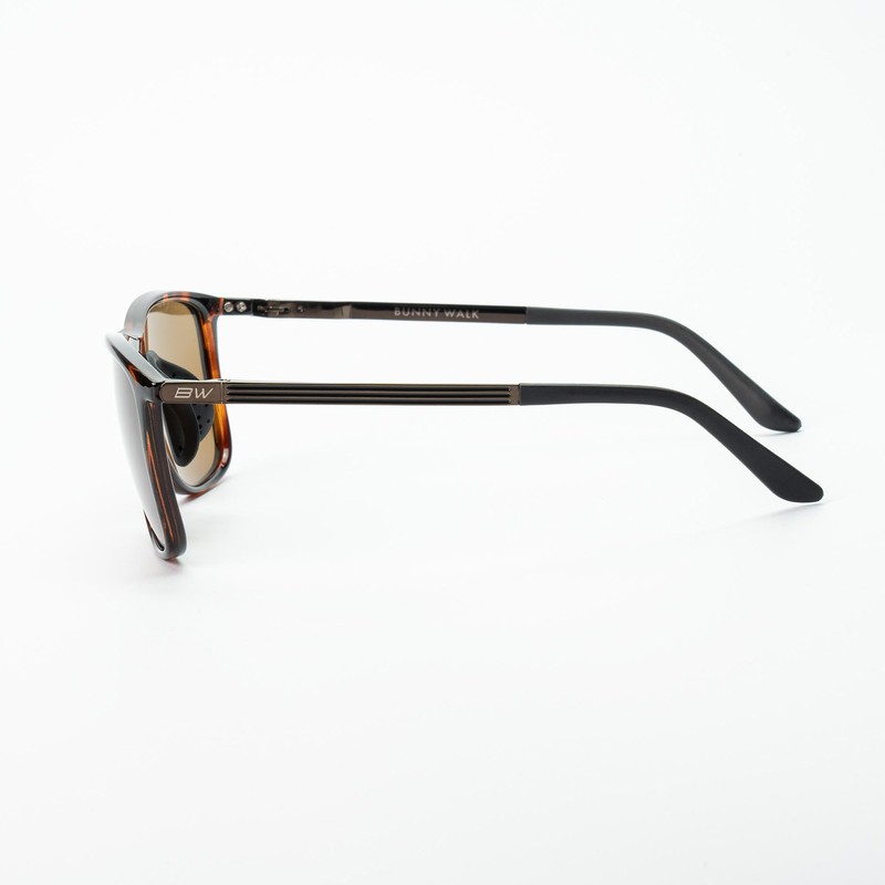 Bunny Walk BW-021 BW-0212C Polarized Sunglasses, Brown Demi HC-BROWN Pop