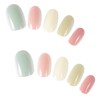 Yuzu Nail Wedding Nail Tip Round Nail Tip with Double