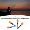 4pcs Bobber Light Glow Sticks Reusable Bulb Type Electronic Fishing