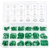 STRIVEHUGTOSUCCESS 270pcs 18 Grid R134a R12 Car Air Conditioner HNBR
