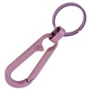 Lightweight Titanium Alloy Key Chain Waist Hanging Keyring Outdoor Climbing
