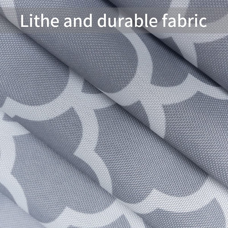 Excovip Cotton Linen Fabric Tablecloth, Waterproof Oil Proof Spill Proof