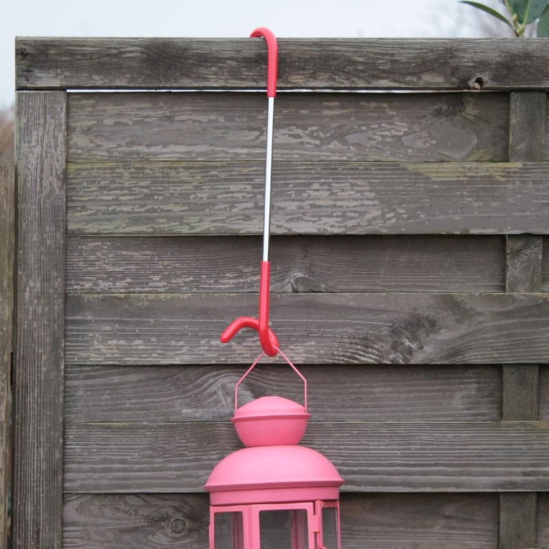 com-four® 2x lantern holder for camping and garden - lantern