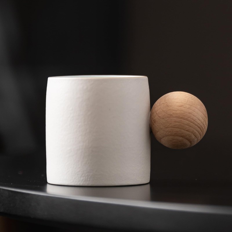 Dicmracy 2oz Ceramic Espresso Cups Set of 2 or 4,