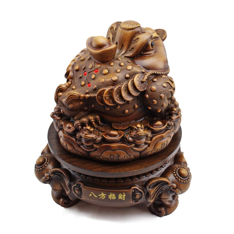 usamjtable Idea for Wealth “財運” Feng Shui 12.5" Tall Large