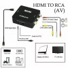 Unbranded HDMI To RCA AV Adapter Converter Cable CVBS 3RCA