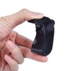 6 Pack Door Stop Wedges Black Rubber Door Stoppers for