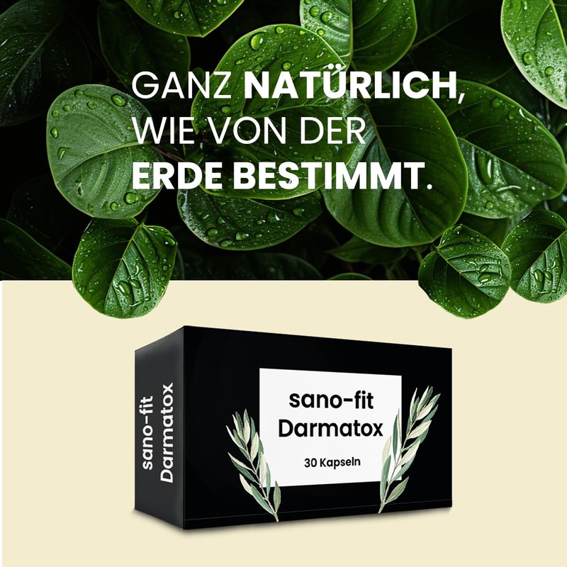 Darmatox 30 Capsules, Natural Nutrients - 30 Darmatox Capsules Thanks