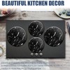 Gas Stove Burner Covers,Set of 4,Covers for Electric Stovetop Kitchen,8