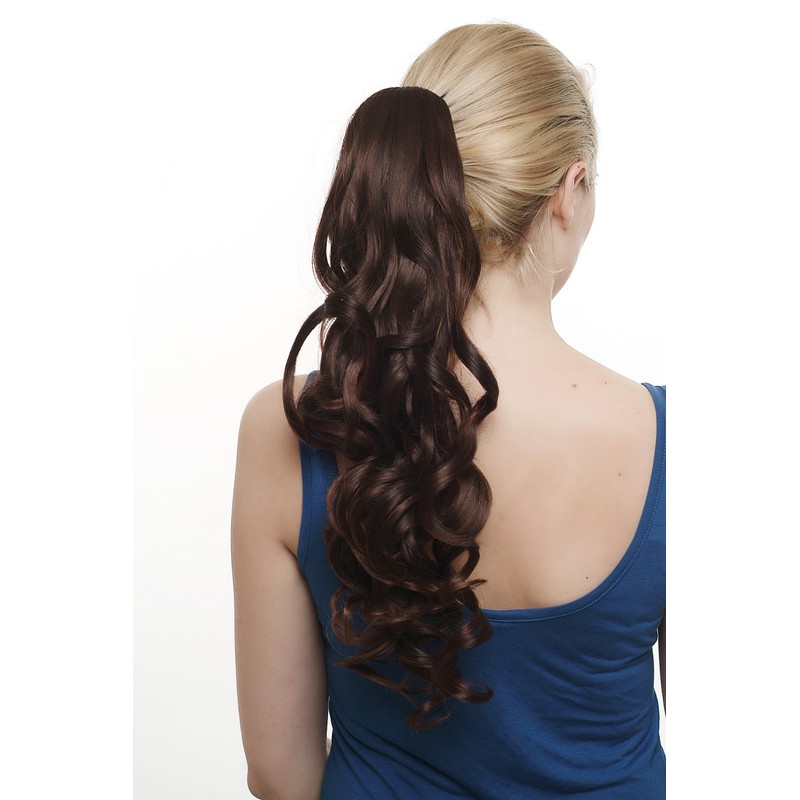 Hairpiece PONYTAIL extension VERY long BEAUTIFUL wavy slightly curly curls