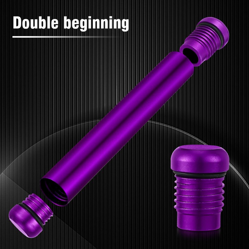 Amylove 5 Pieces Cute Small Metal Aluminum Waterproof Metal Case