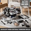 Mould King W12 Engine Toys Building Block, Model Engine Kit