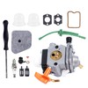 Worldthump Carburetor Repair Kit, C1Q-S174 C1Q-S176 C1Q-S173 4180-120-0611 4180-120-0610 1Set