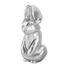 Rabbit Sculpture Smoothly Resin Rabbit Statue Decorative Exquisite Bunny Figurine