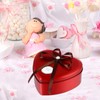 Metal Heart Tin: Heart Shaped Boxes, Candy Boxes With Bow