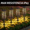 LED-Solarleuchten für den Garten, wasserdicht, IP65, mit automatischem Sensor, dekorativ