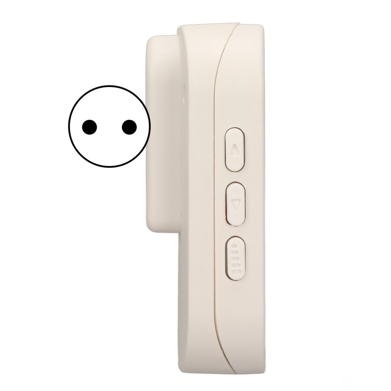 Elderly Monitoring Call Button 4 Gear Volume Adjustment Wireless ABS