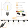 Svater Outdoor String Lights Waterproof 100 FT, LED Patio Lights