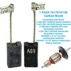 1617014138 Rotary Hammer Carbon Brush for 11240 11240 11247 11388