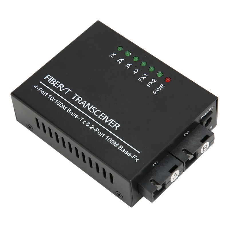 Fiber Transceiver Tx1310nm/Rx1550nm Single Fiber Single Mode RJ45 Port Optical