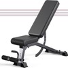 Adjustable Workout Bench, 1200LB Heavy Duty Weight Bench for Home