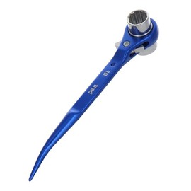 Sankyo Corporation TAR-1921 Trad Aluminum Double-Ended Ratchet Wrench with Chino, 0.7 x 0.8 inches (19 x 21 mm)
