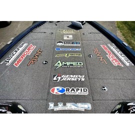 Substance BUILD YOUR OWN LAMINATED (24 PACK) CARPET DECALS (Each one is 8-9 Inches Wide)