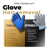 Tailio Cat & Dog Grooming Gloves for Shedding – Efficient