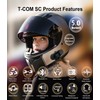 FreedConn Motorcycle Bluetooth Headset, 800M 2-Way Interphone Bluetooth Motorcycle Headset