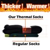 Socks Daze 2 Pack Warm Fuzzy Thermal Boots Socks for