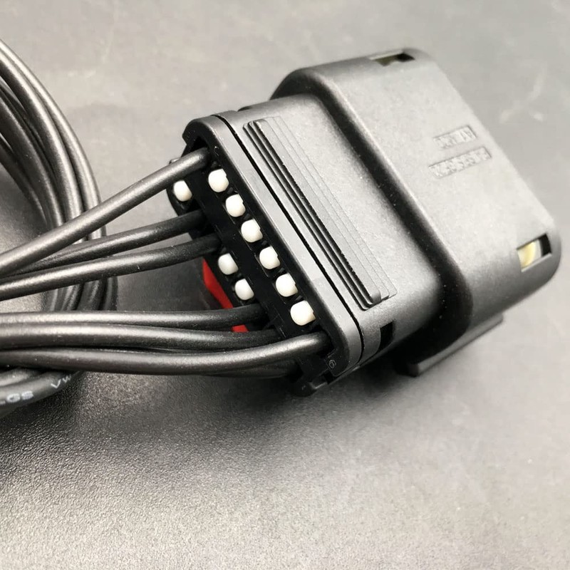 LIZAPUS Headlight Connector Plug Harness Repair Pigtail Compatible with Ford