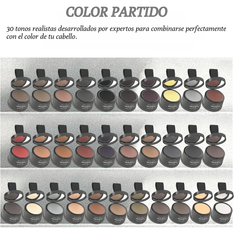 Cubre Canas Para Mujer, Retoque De Canas Para Mujer, Retocador
