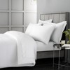 Bianca 400 Thread Count Cotton Sateen King Flat Sheet White