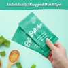 Bgtecho 100 Pack Wet Wipes Individually Wrapped,Travel Size Wipes Bulk,Aloe