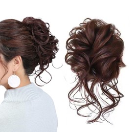 Doyime Bun Wig, Hair Ornament, Point Wig, Arrangement, Easy Chin, Arrangement, Painless, Costume, Everyday, Supernatural, For Extra Volume, Popular, Weddings, Coming-of-Age Ceremonies, Graduation