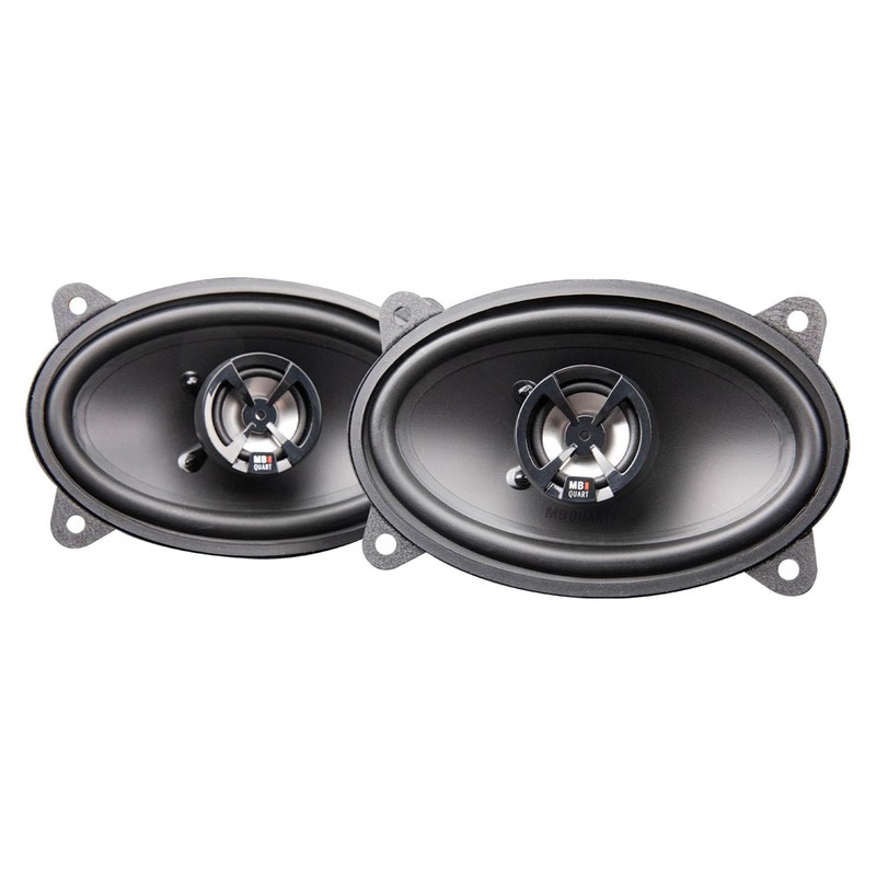 MB Quart 4x6" 2 Way Car Audio Coaxial Speakers with