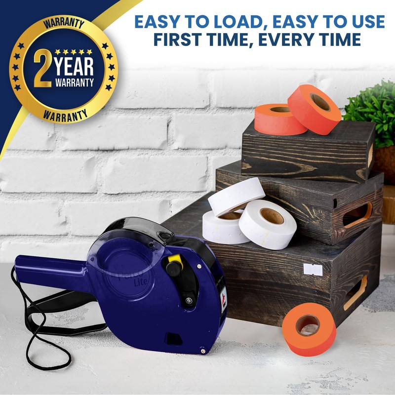 Perco Lite 1 Line Price Gun with Labels Kit -