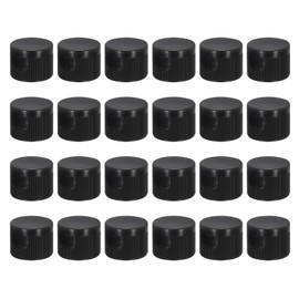 PATIKIL 24/410 Bottle Emptying Cap, 48pcs Plastic Replacement Flip It Top Dispensing Caps for Squeeze Shampoo and Lotion Bottles