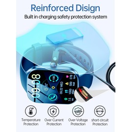 （2 Pack） Charging Cable for Soudorv Waterproof Smartwatch,Magnetic USB Charging Cable Replacement Charger Compatible,Black.