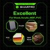 SHARPRO Downcut Spiral Router Bit 1/4 Inch Shank 1/8 Inch