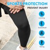 KEKING Full Leg Compression Sleeves, Unisex, Thigh High Compression Stocking