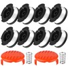 Trimmer Spool Replacement for Black + Decker, 30ft 0.065" Trimmer