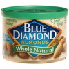 Blue Diamond Whole Natural Almonds 6 ounce ( 6 Pack )