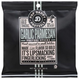 Pop Daddy Garlic Parmesan Pretzel Sticks (3oz)