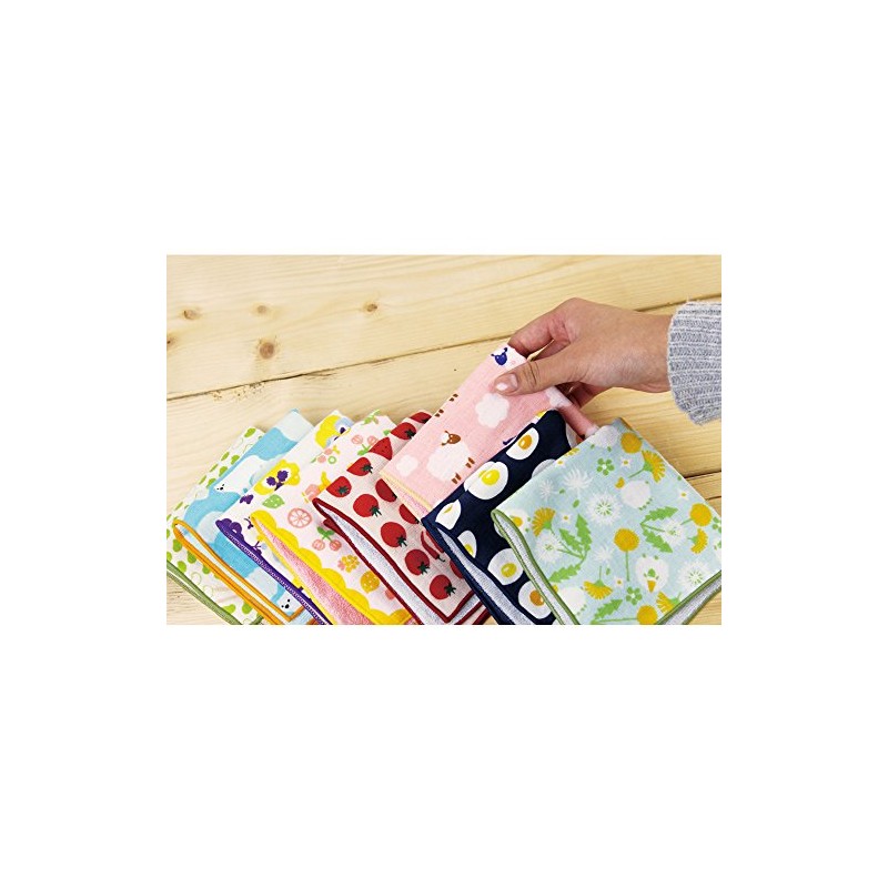 Prairie Dog Hand Towel, Beige, 9.4 x 9.4 x 0.4